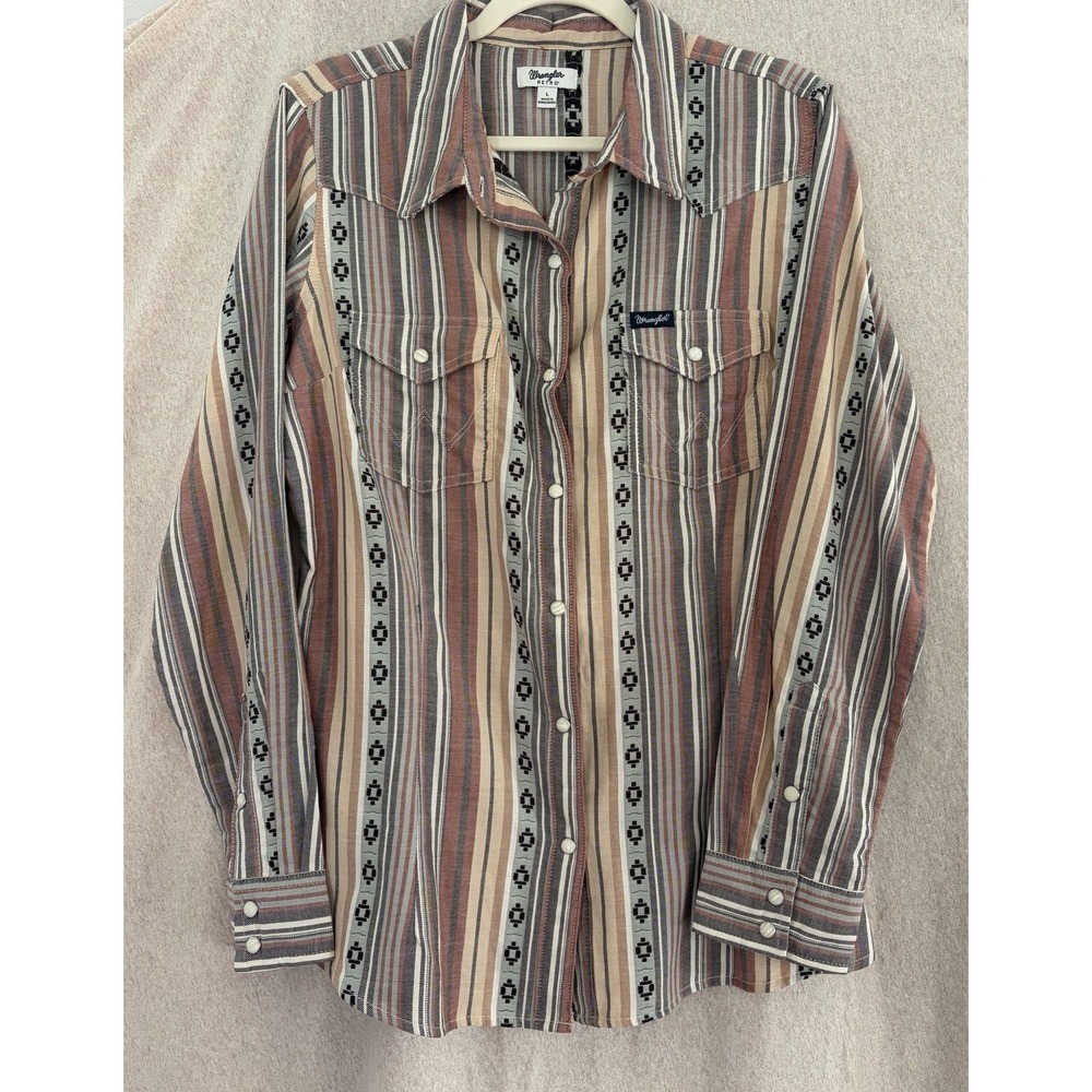 Wrangler‎ Retro Large Western Snap Shirt Southwest